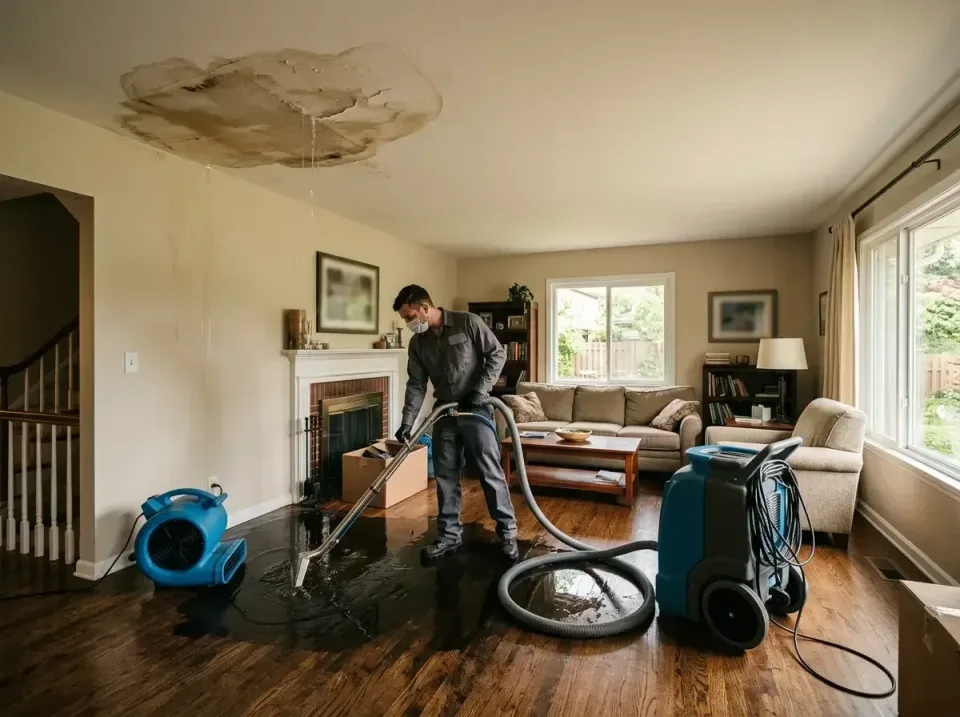 attic-pipe-burst-ceiling-drip-008 — frequently asked questions, Water Damage Restoration & Carpet Care in Ada, OH